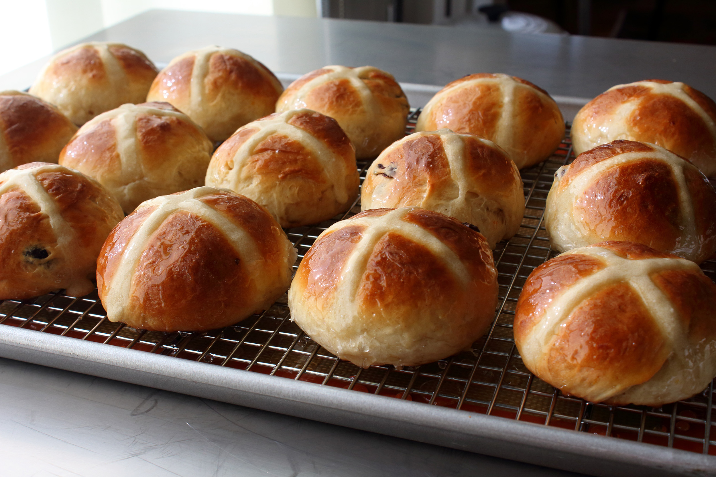 Chef John's Hot Cross Buns