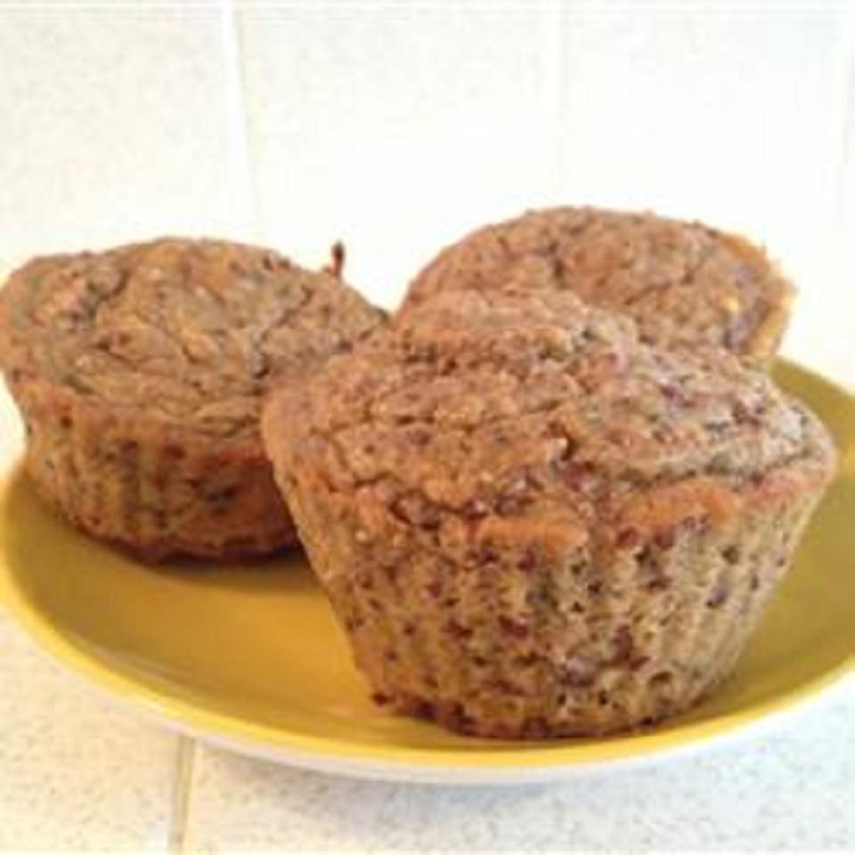 Healthy Protein Morning Glory Muffins