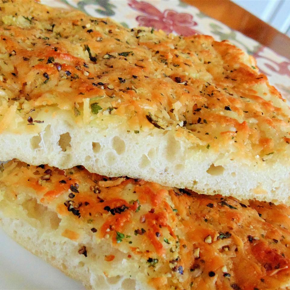 Deliciously Easy Garlic Herb Focaccia