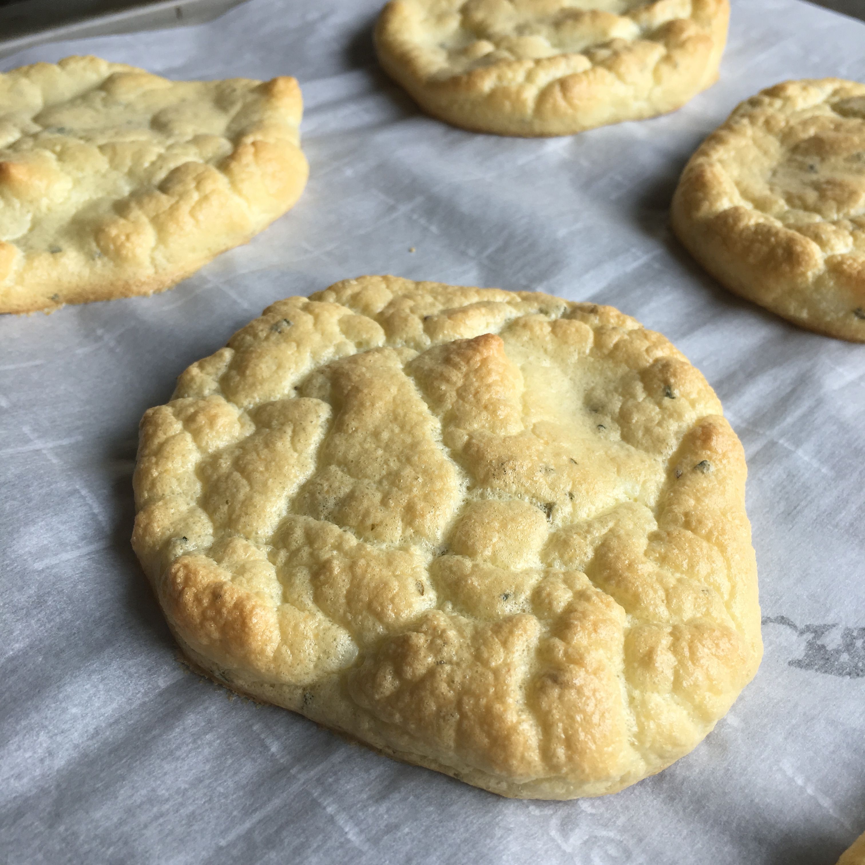 Cloud Bread with Italian Herbs