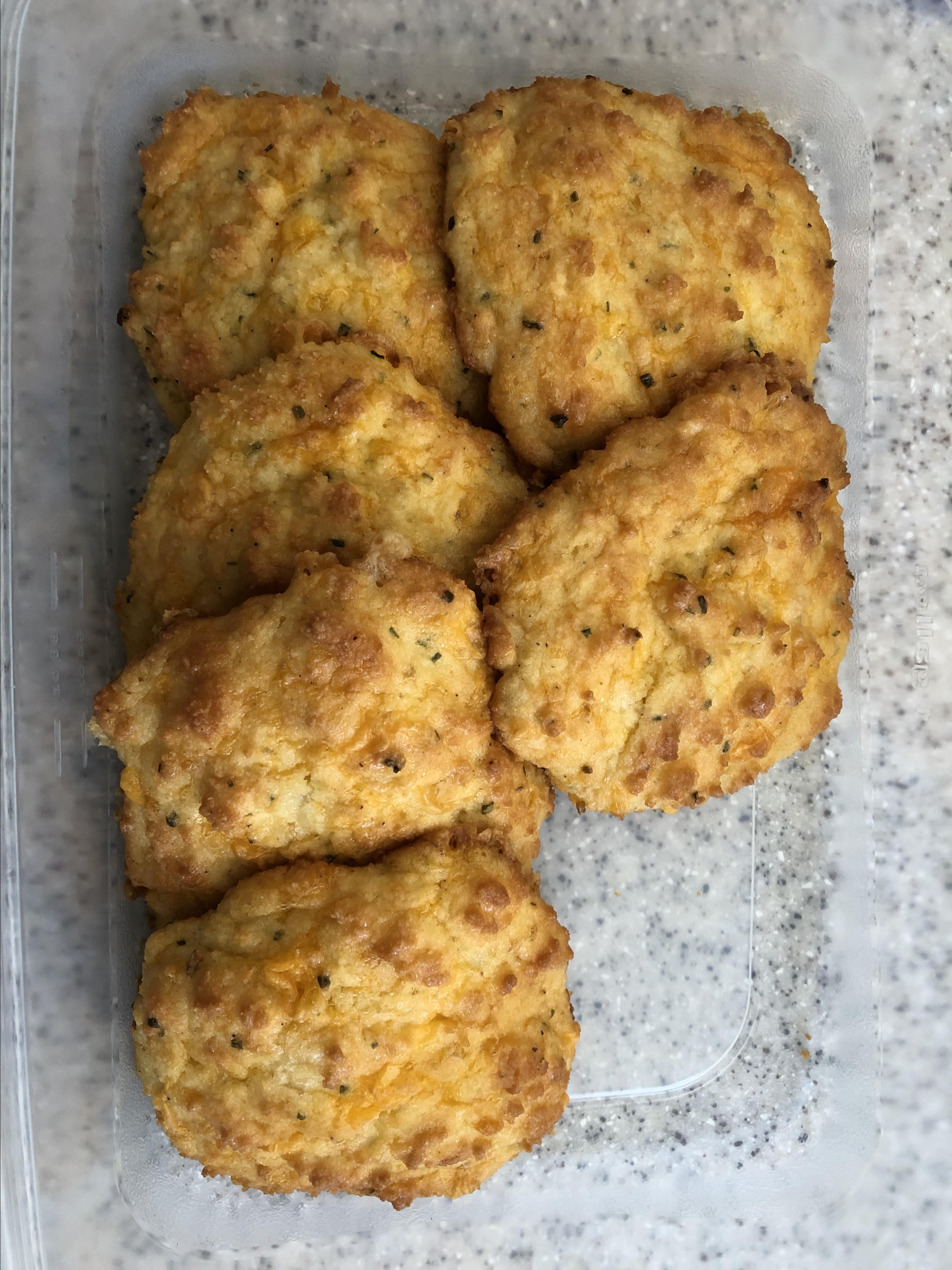 Cheesy Keto Biscuits