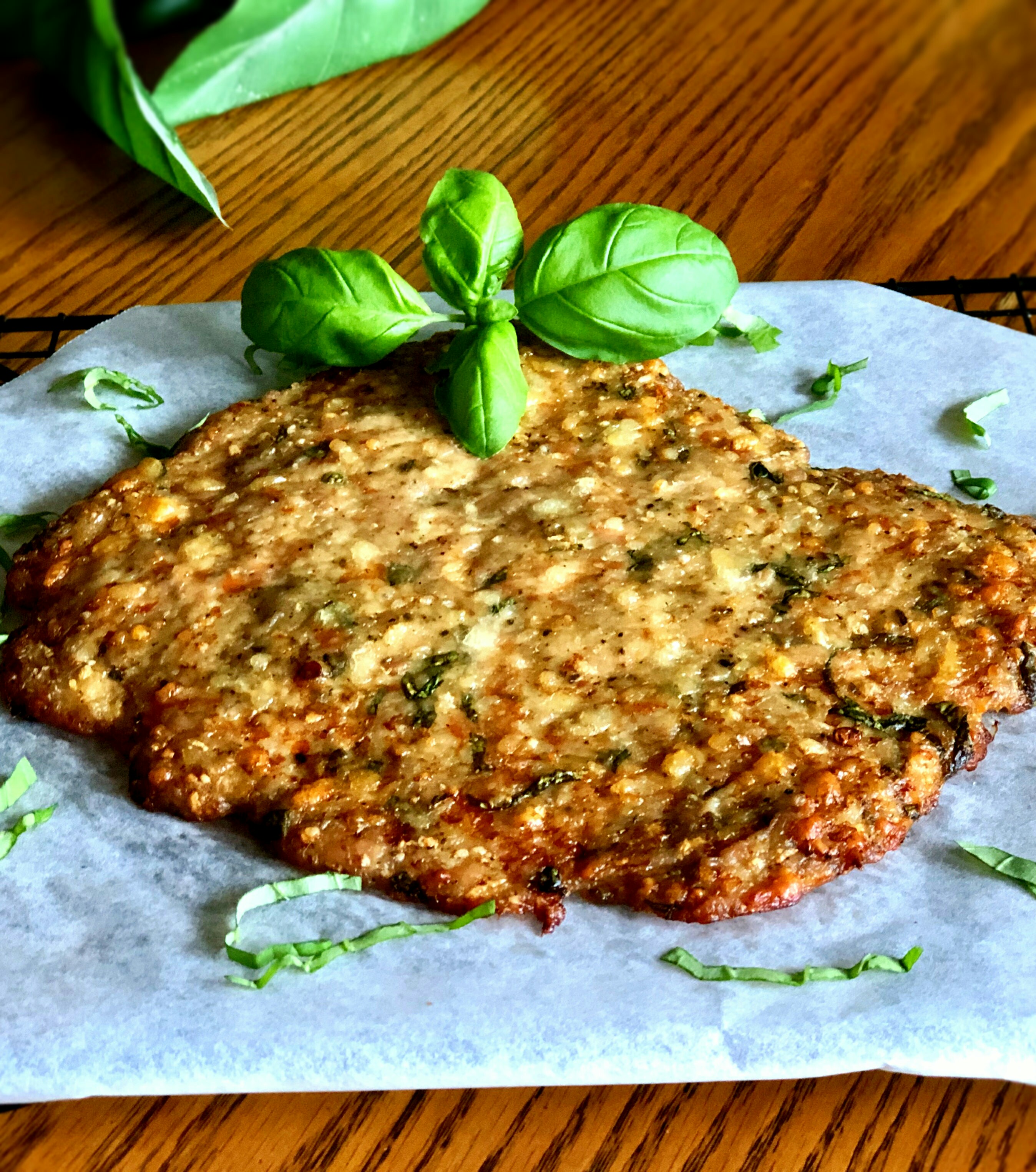 Keto Chicken Crust Pizza