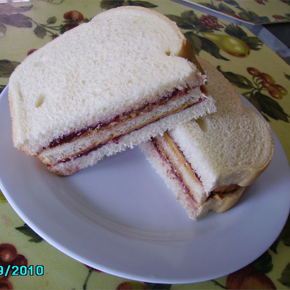 Ignacio's Super Peanut Butter and Jelly Sandwich
