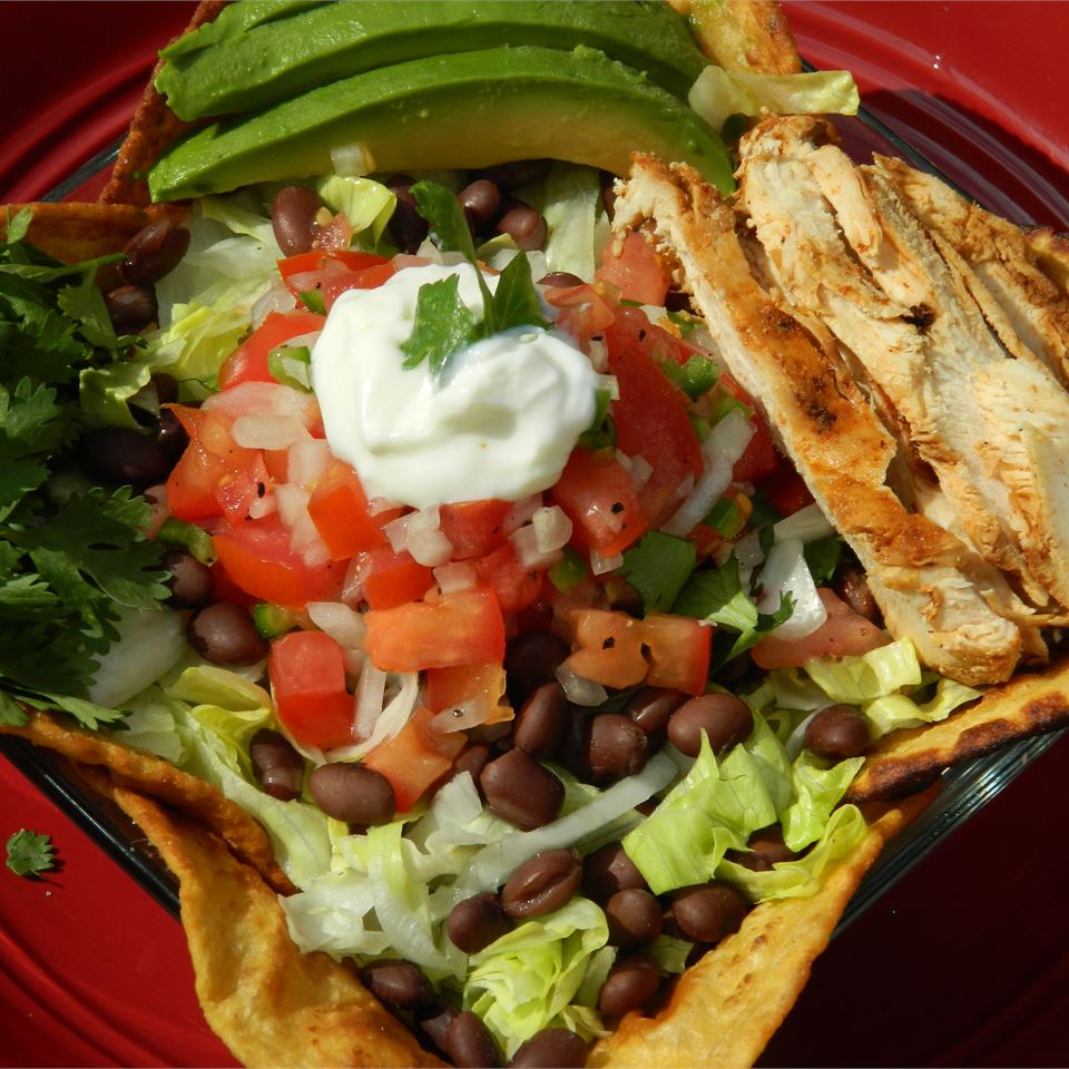 Grilled Chicken Taco Salad
