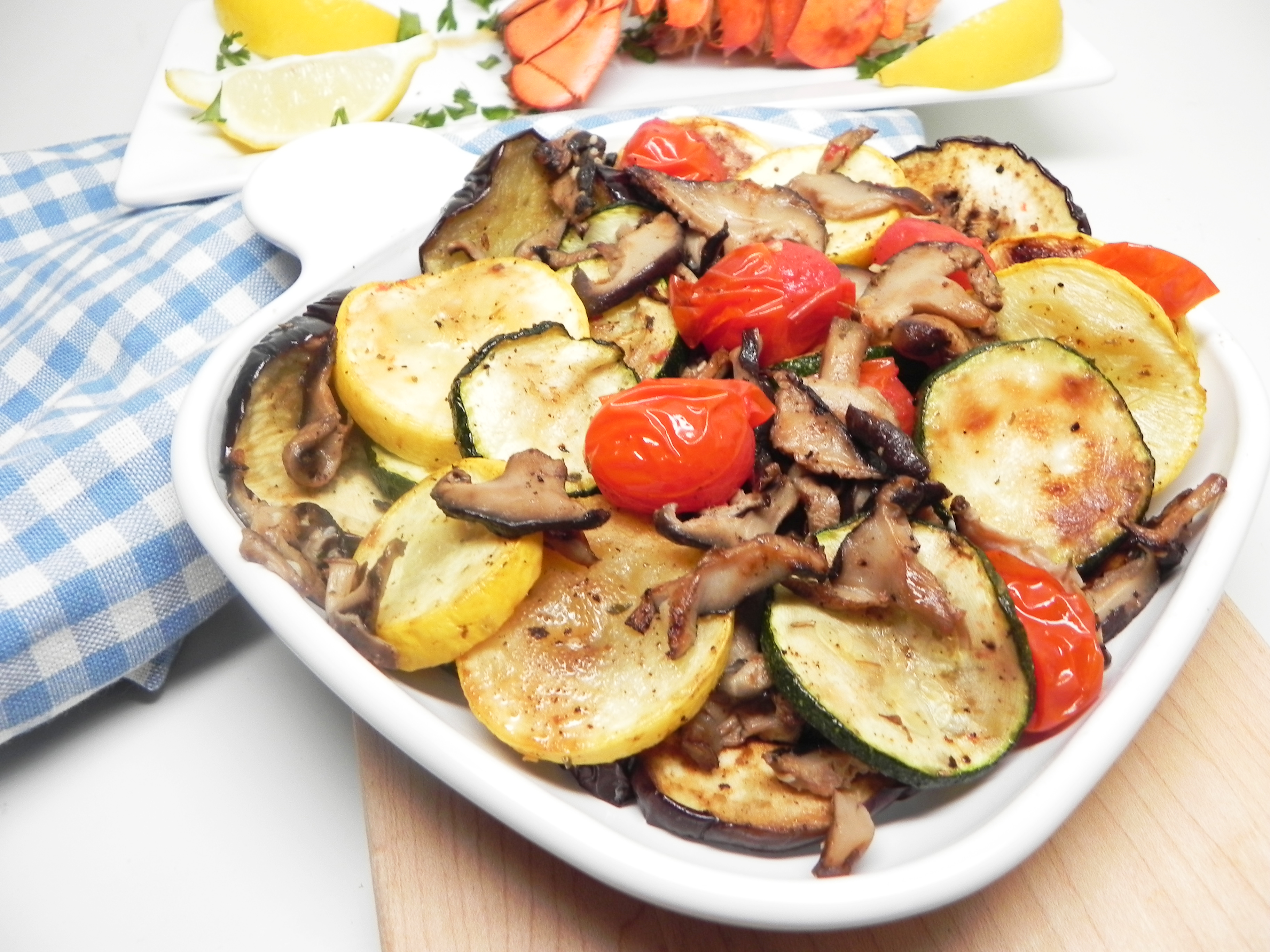 Air-Fried Mediterranean Vegetable Medley