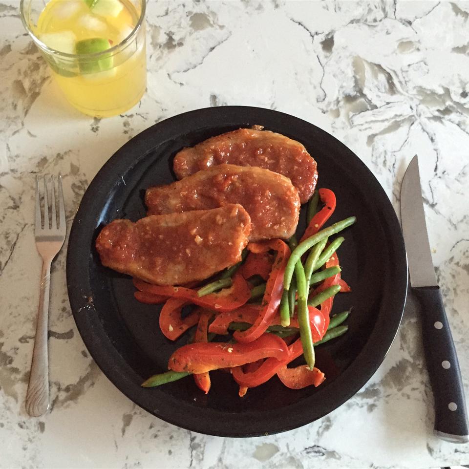 Easy Baked BBQ Pork Chops