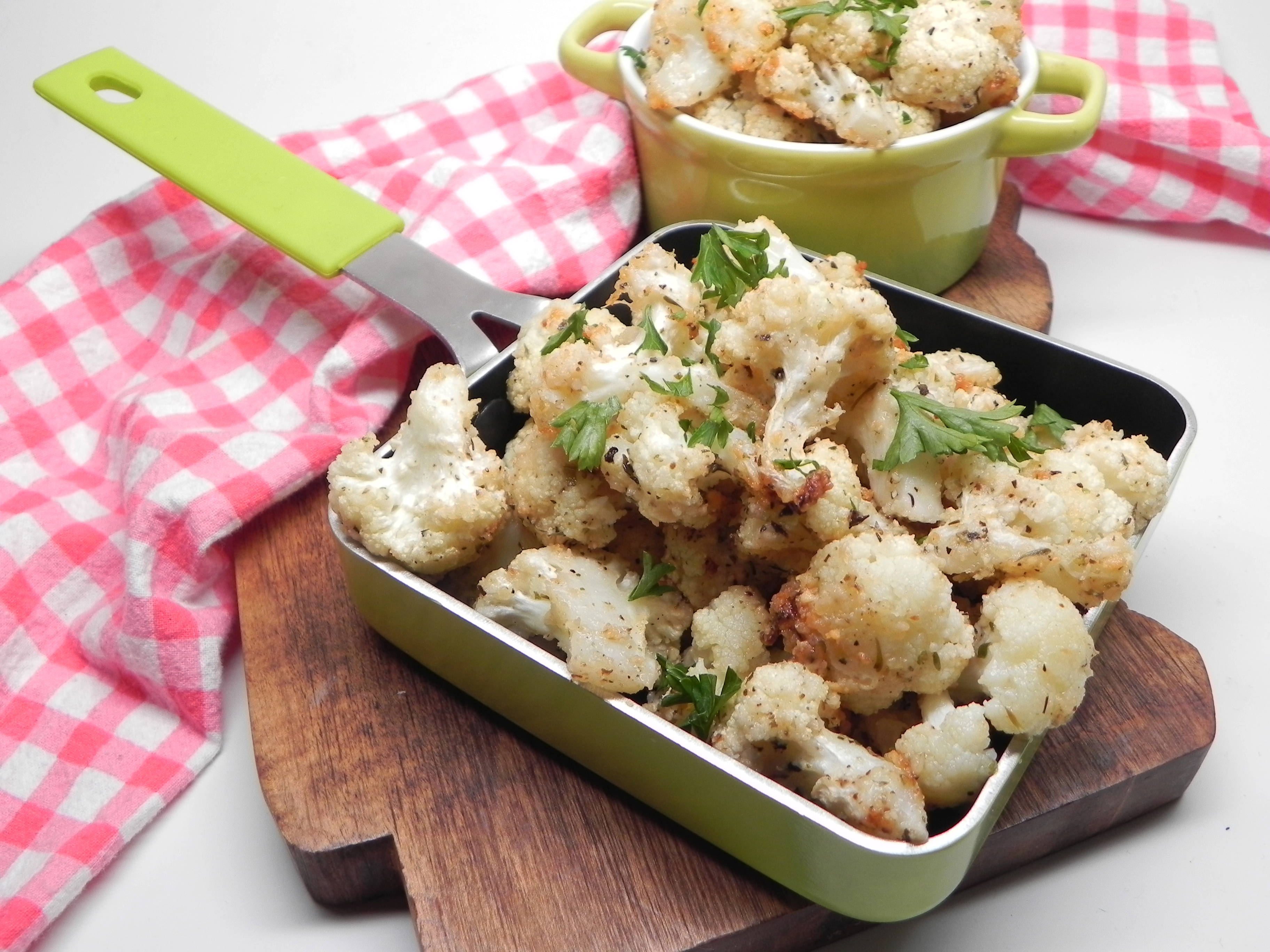 Baked Parmesan Cauliflower