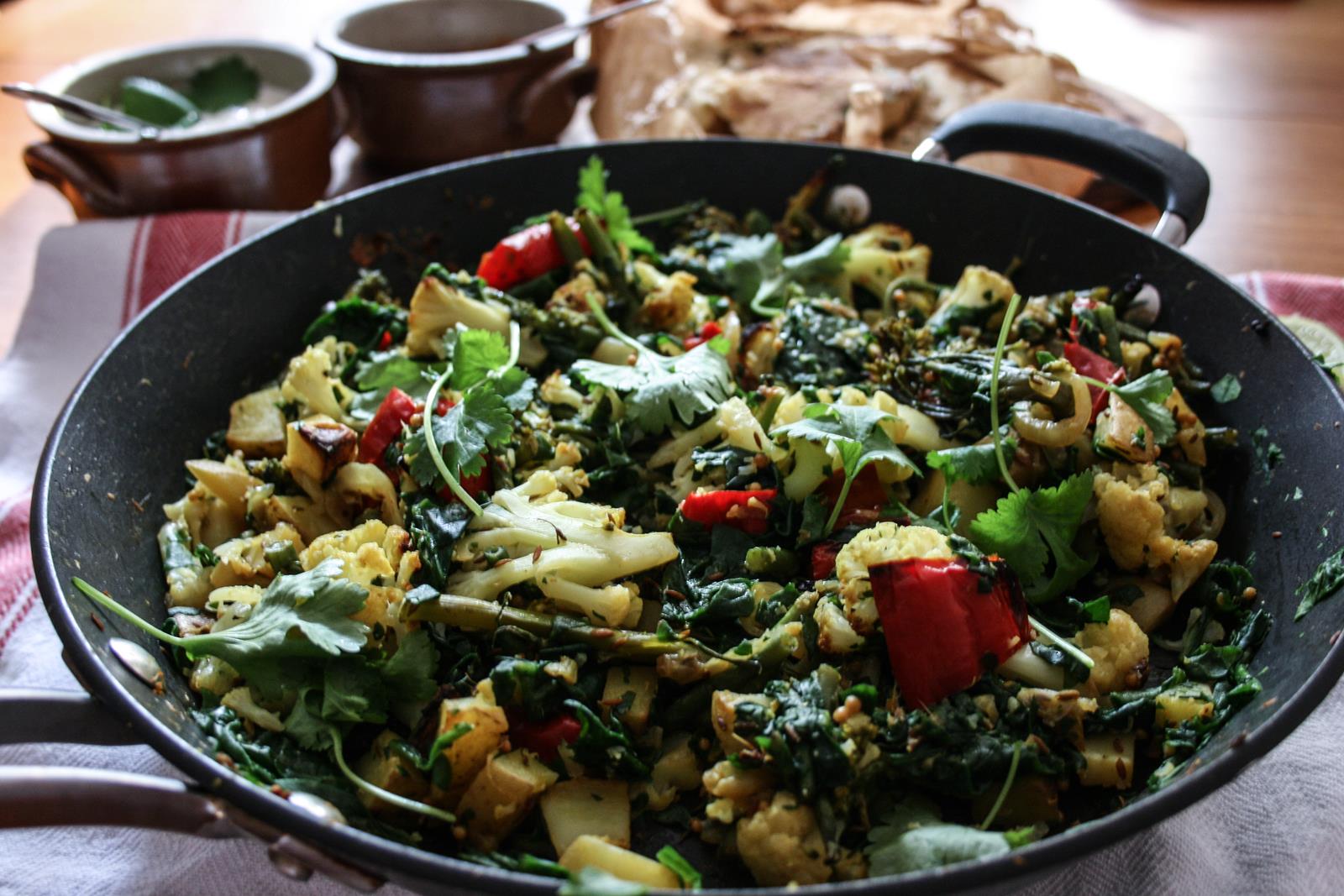 Weeknight Aloo Gobi Saag