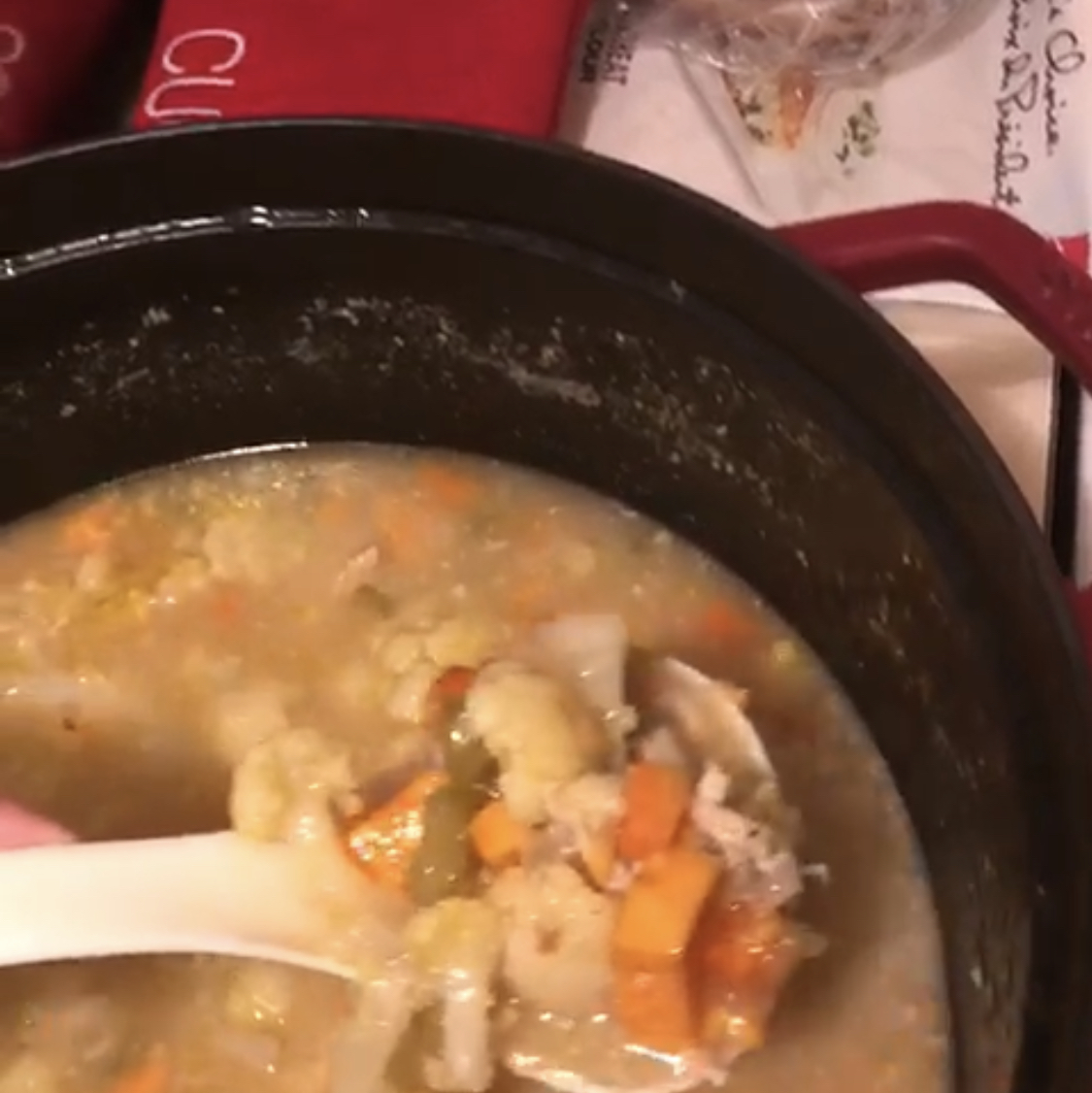 Nichole's Chicken Cauliflower Soup