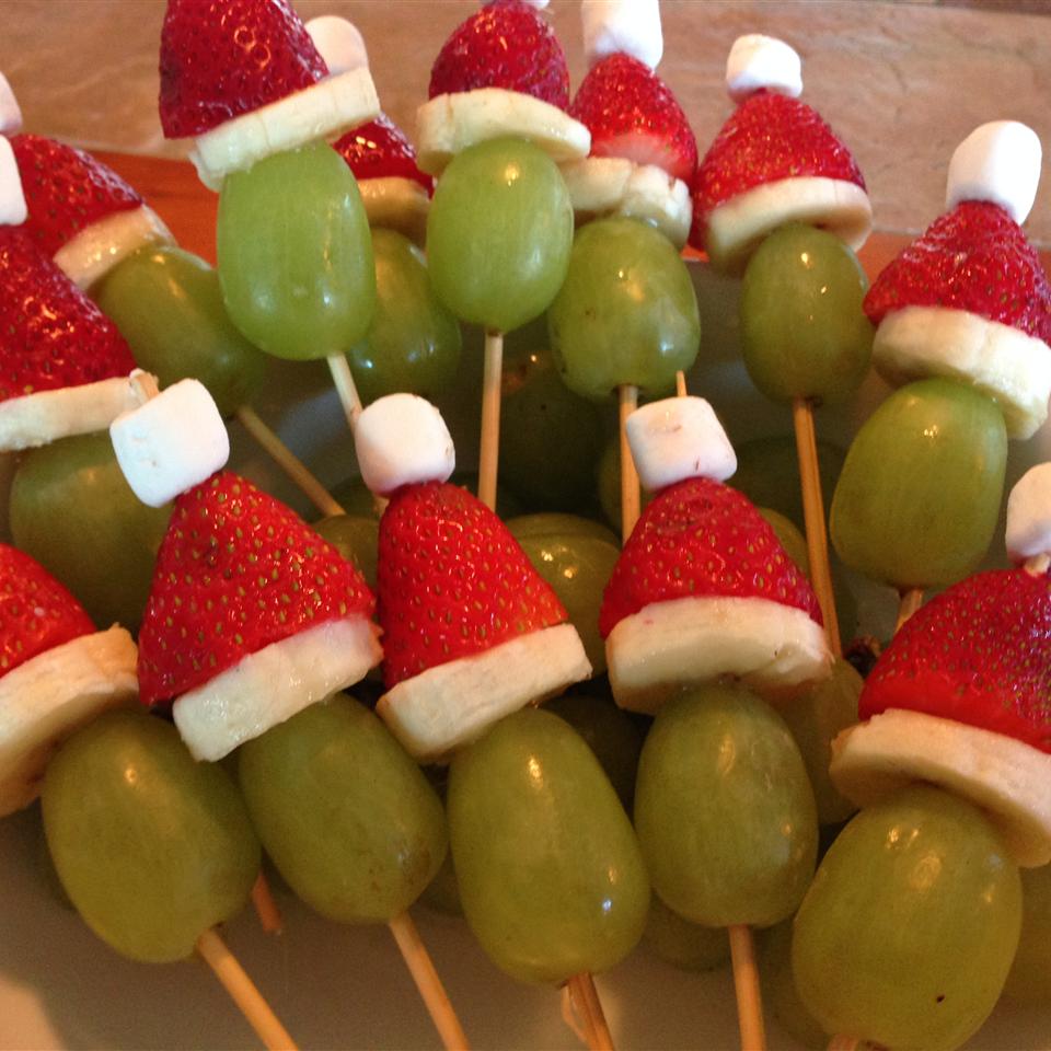 Grinch Kabobs