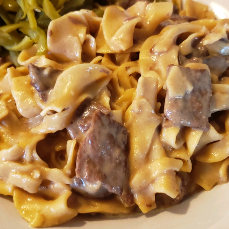 Beef Stroganoff in an Instant