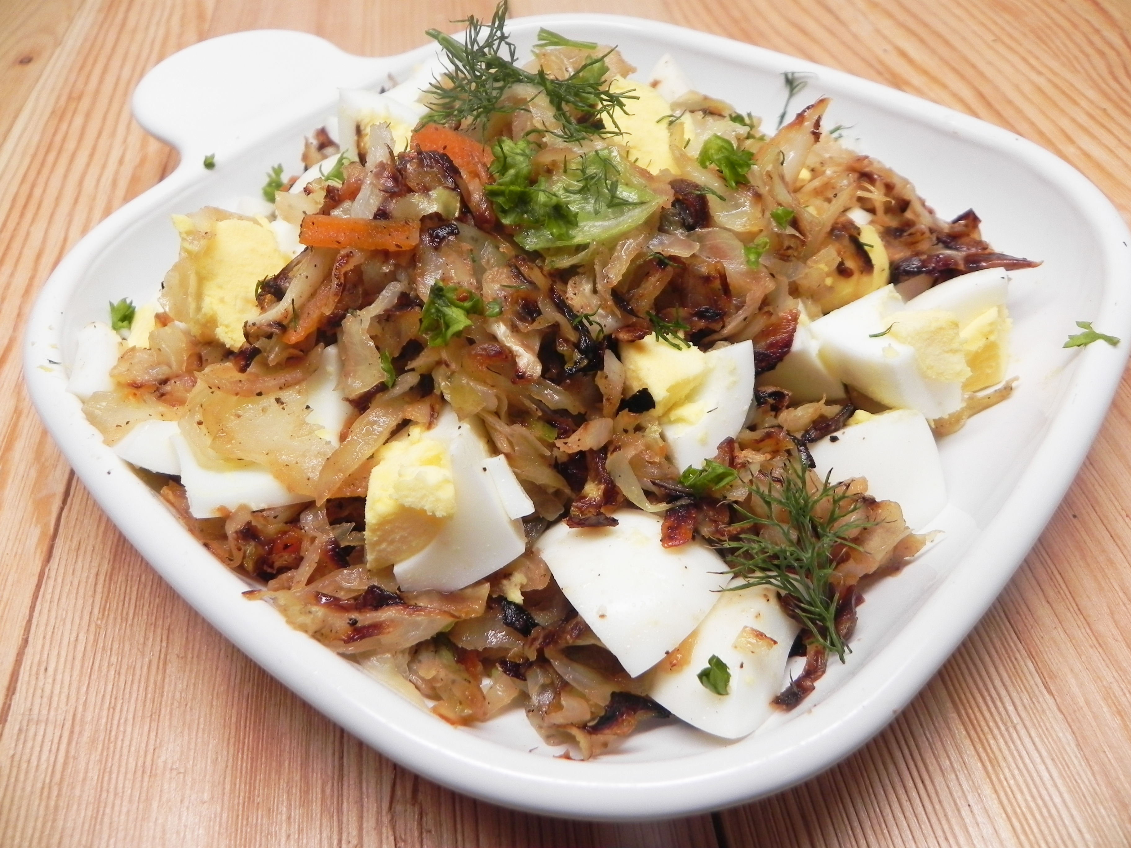 Cabbage and Eggs