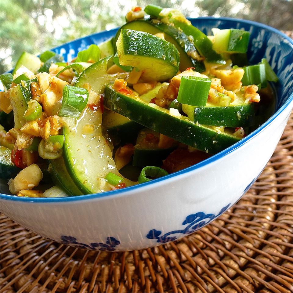 Asian Cucumber and Peanut Salad