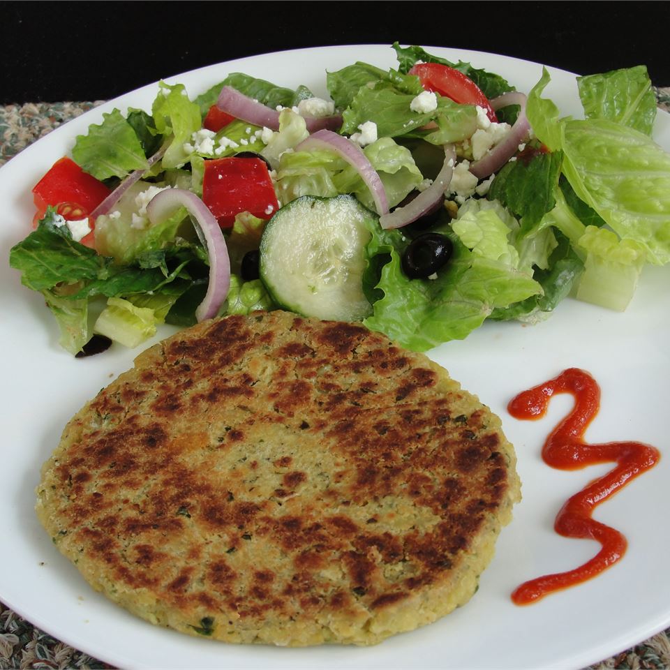 Pan-Fried Falafel