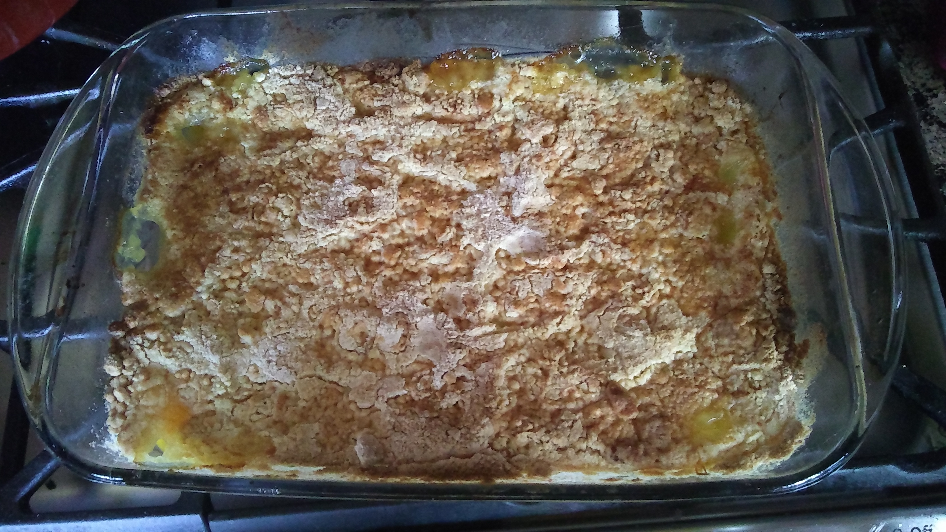 Summer Fruit Dump Cake