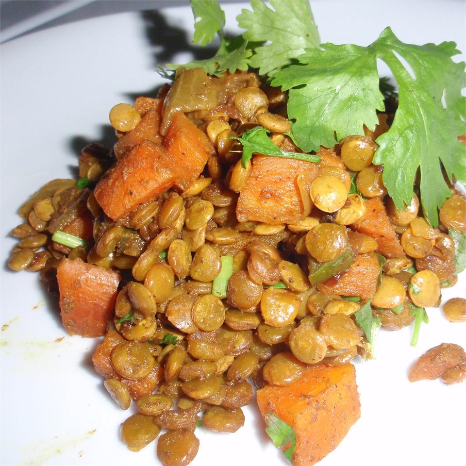 Caribbean Curried Peas (Lentils)