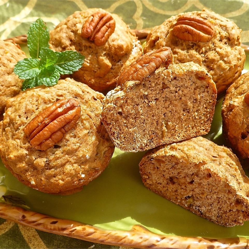Dietetic Banana Nut Muffins