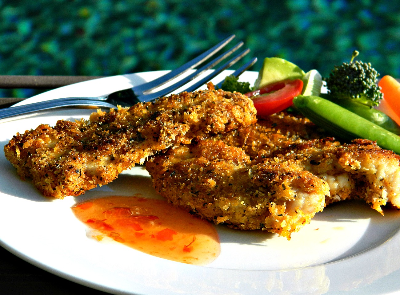 Light and Crispy Chicken Strips