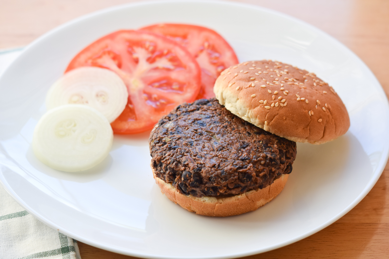 Vegan Black Bean Burgers