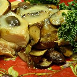 Sherry Chicken and Mushrooms
