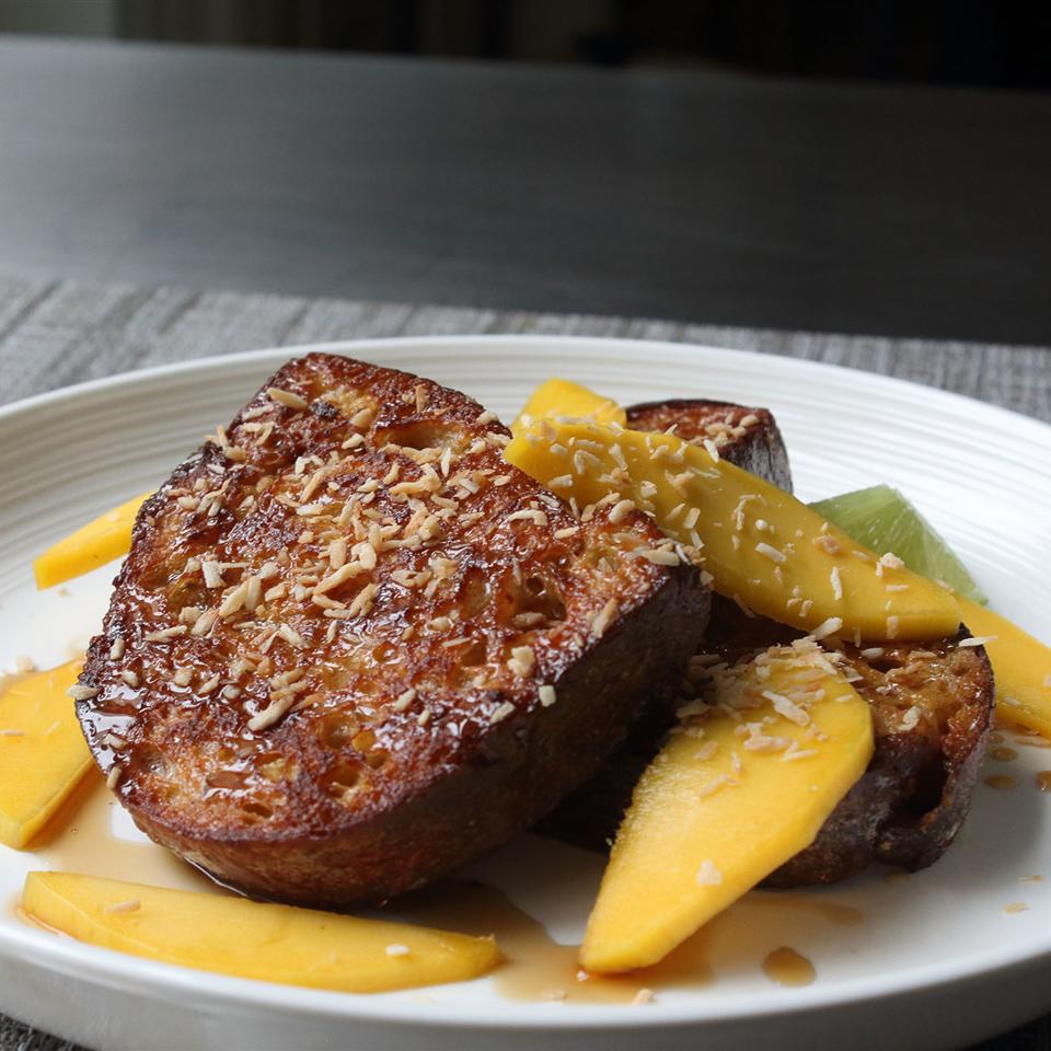 Coconut Cream French Toast