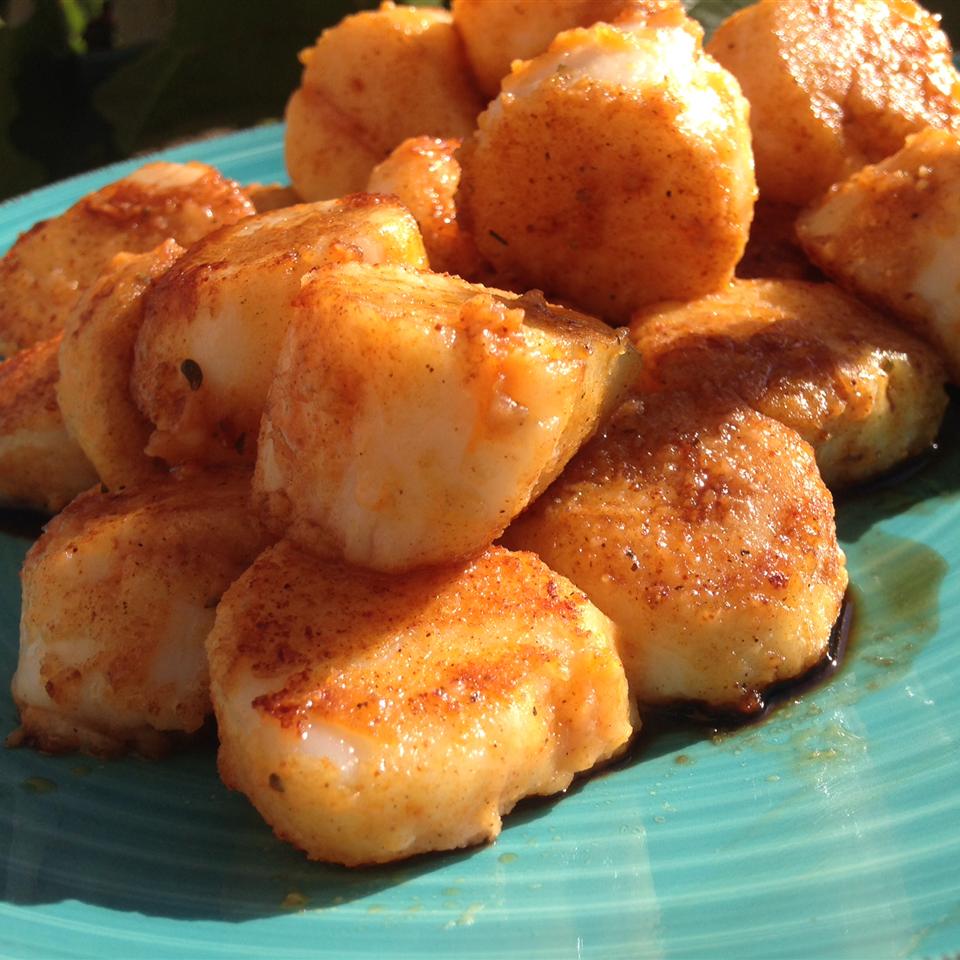 Jim's Balsamic Scallops