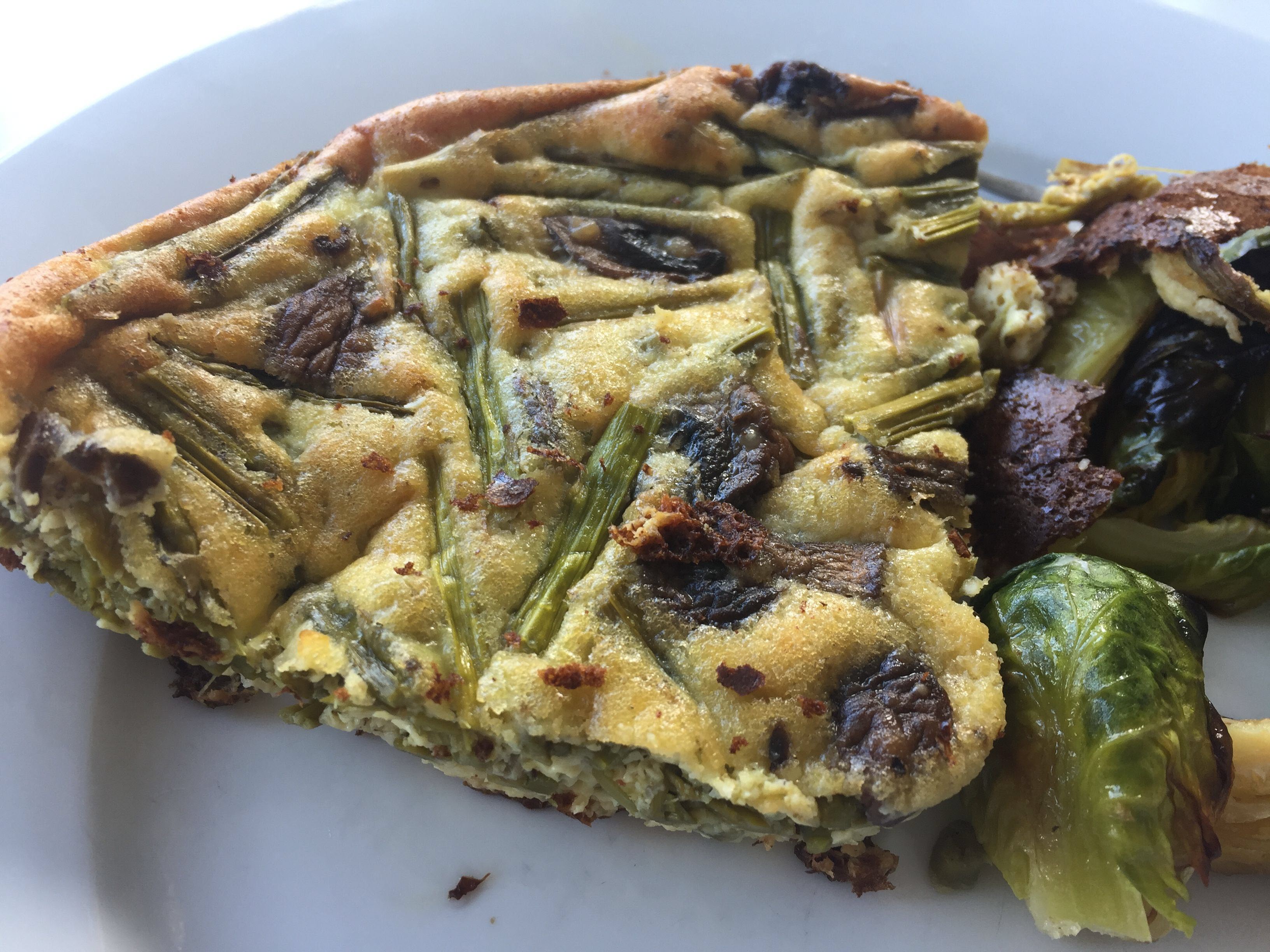 Italian Asparagus and Mushroom Frittata