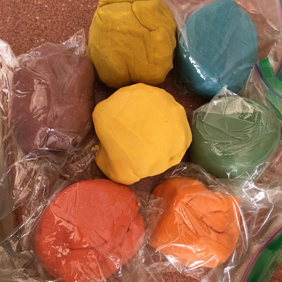 Colorful and Edible Play Dough