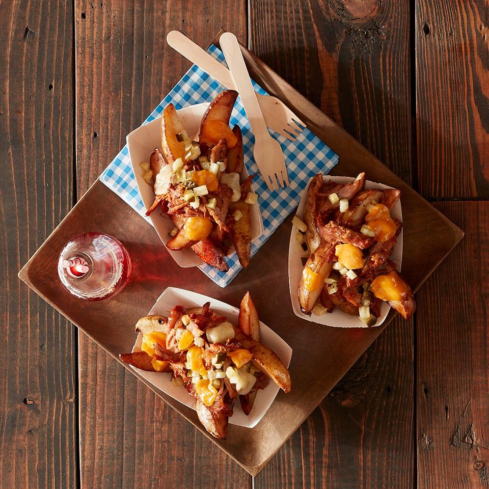 Pulled BBQ Pork Poutine