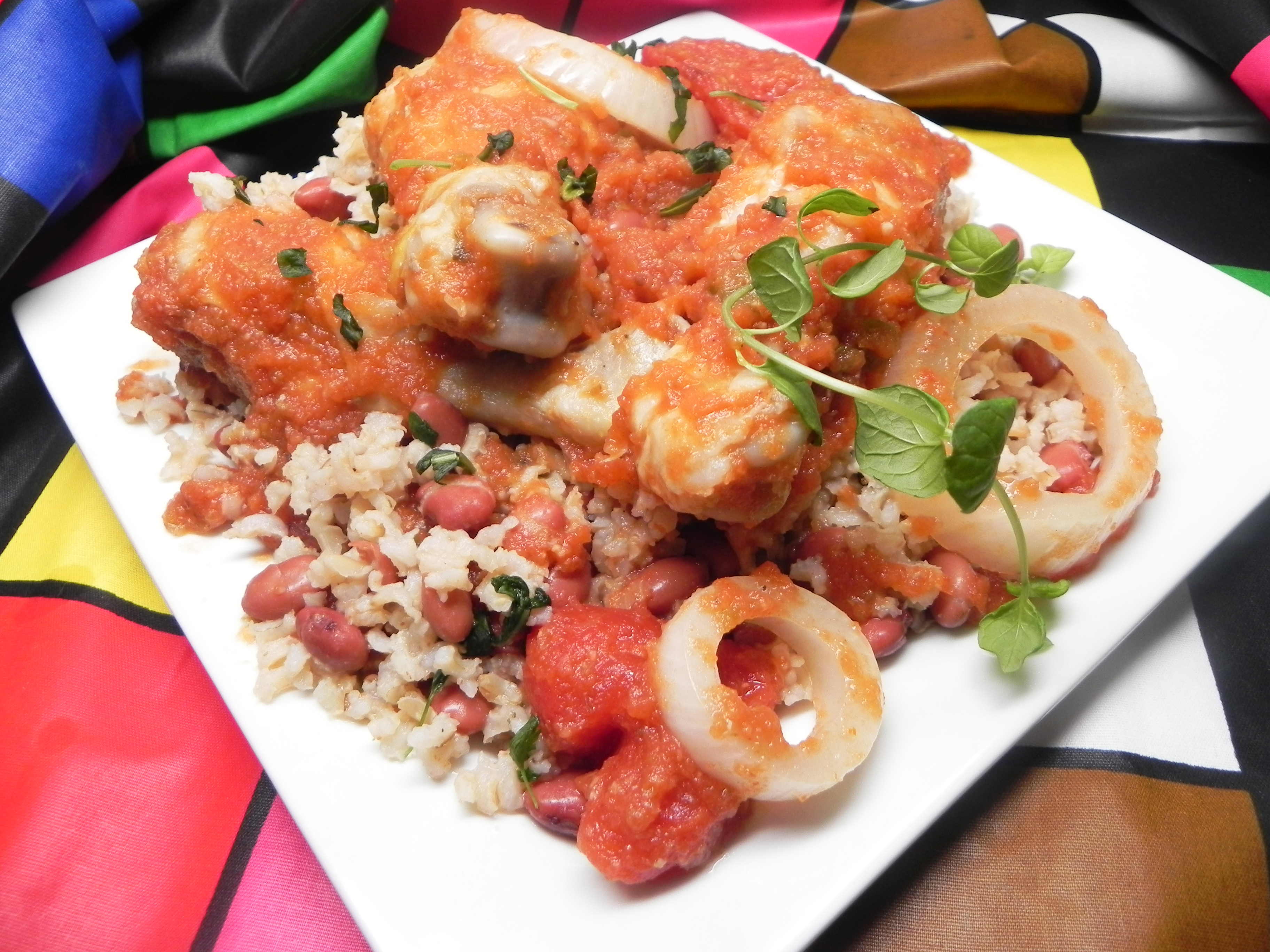 Zimbabwe African Chicken Stew