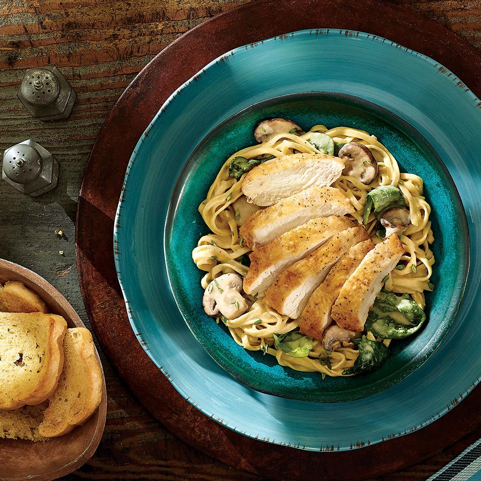 Asiago Chicken Pasta