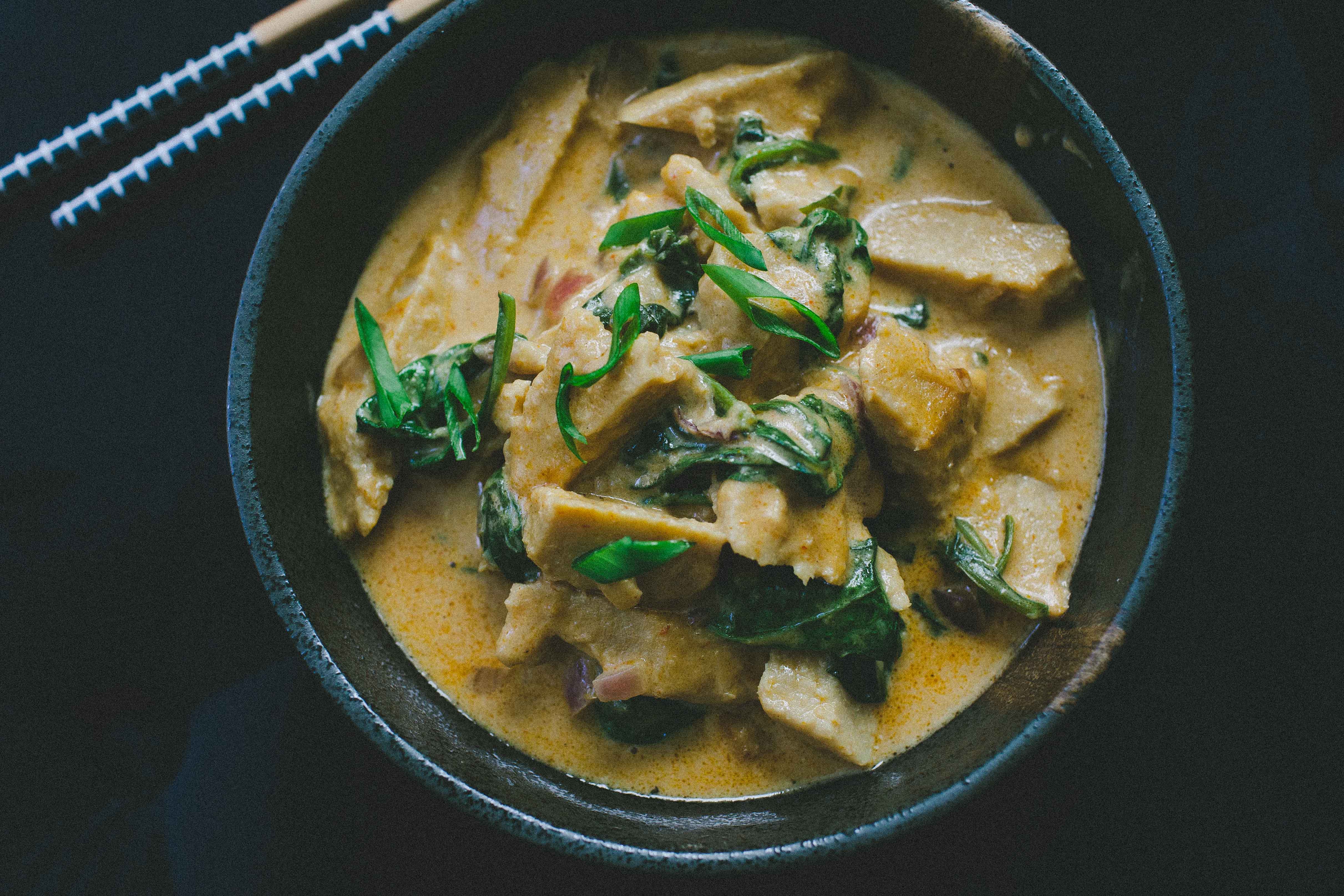 Seitan in Peanut Sauce or Vegetarian Gai Tua