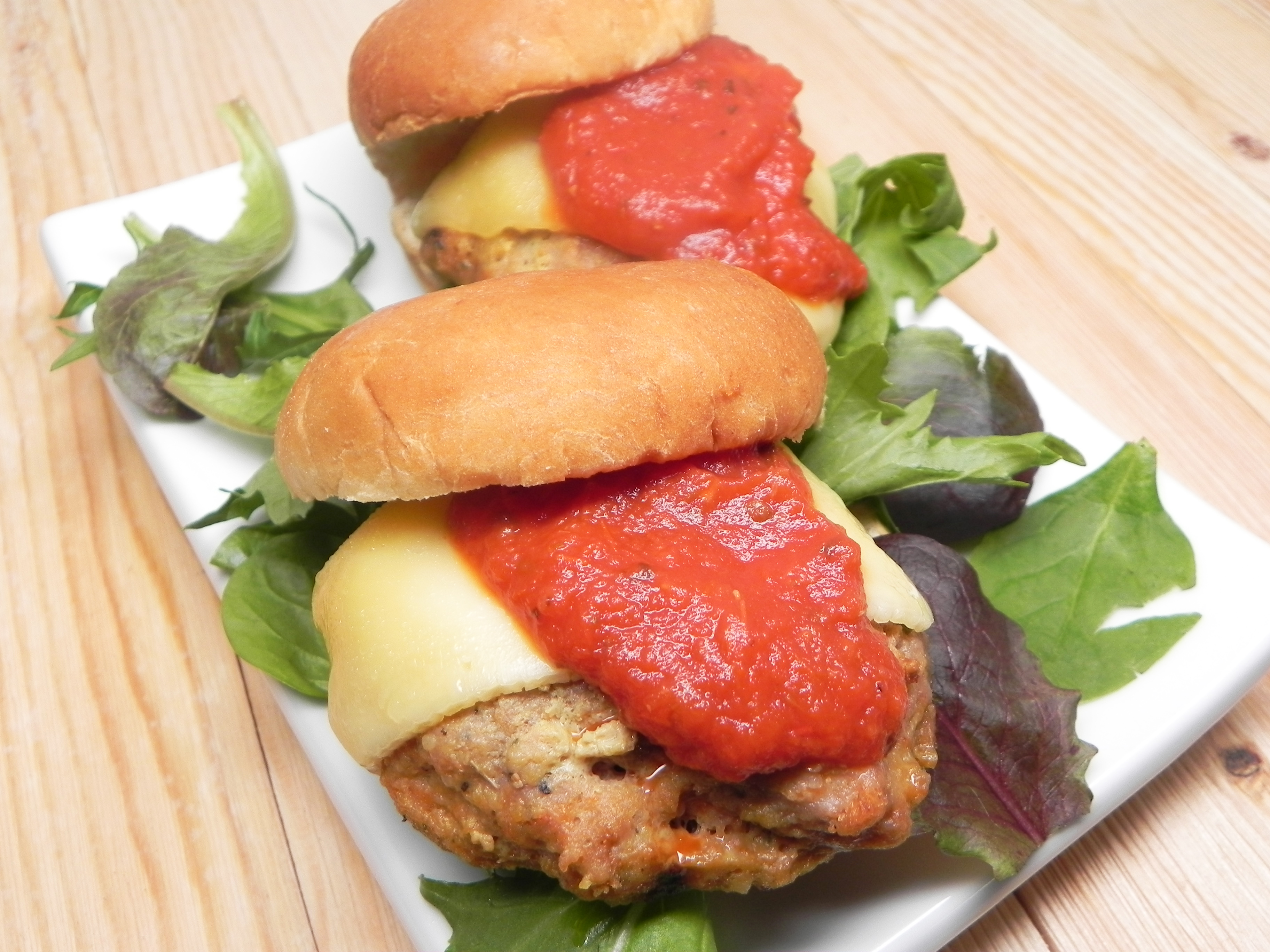 Chicken Parmesan Burger