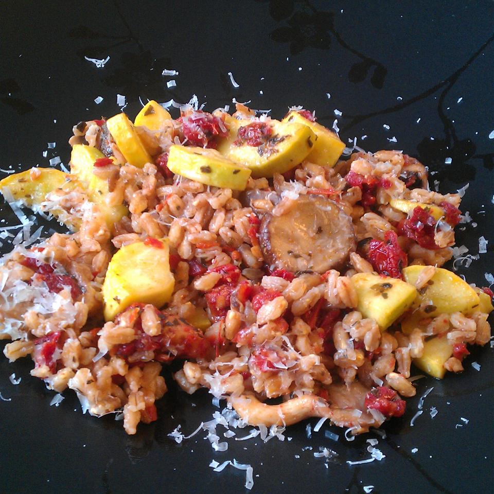 Jenni's Italian Farro Pilaf