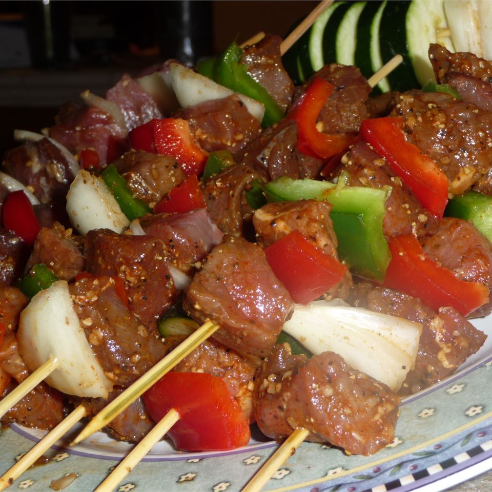 Awesome Spicy Beef Kabobs OR Haitian Voodoo Sticks