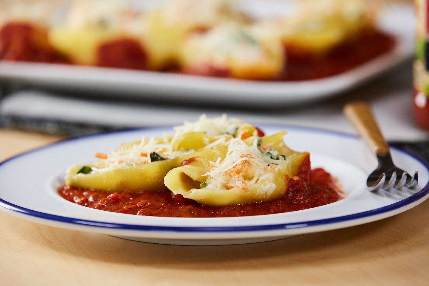 Veggie-Stuffed Pasta Shells