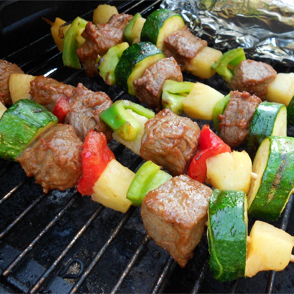 Beef Shish Kebabs for Freezer Cooking
