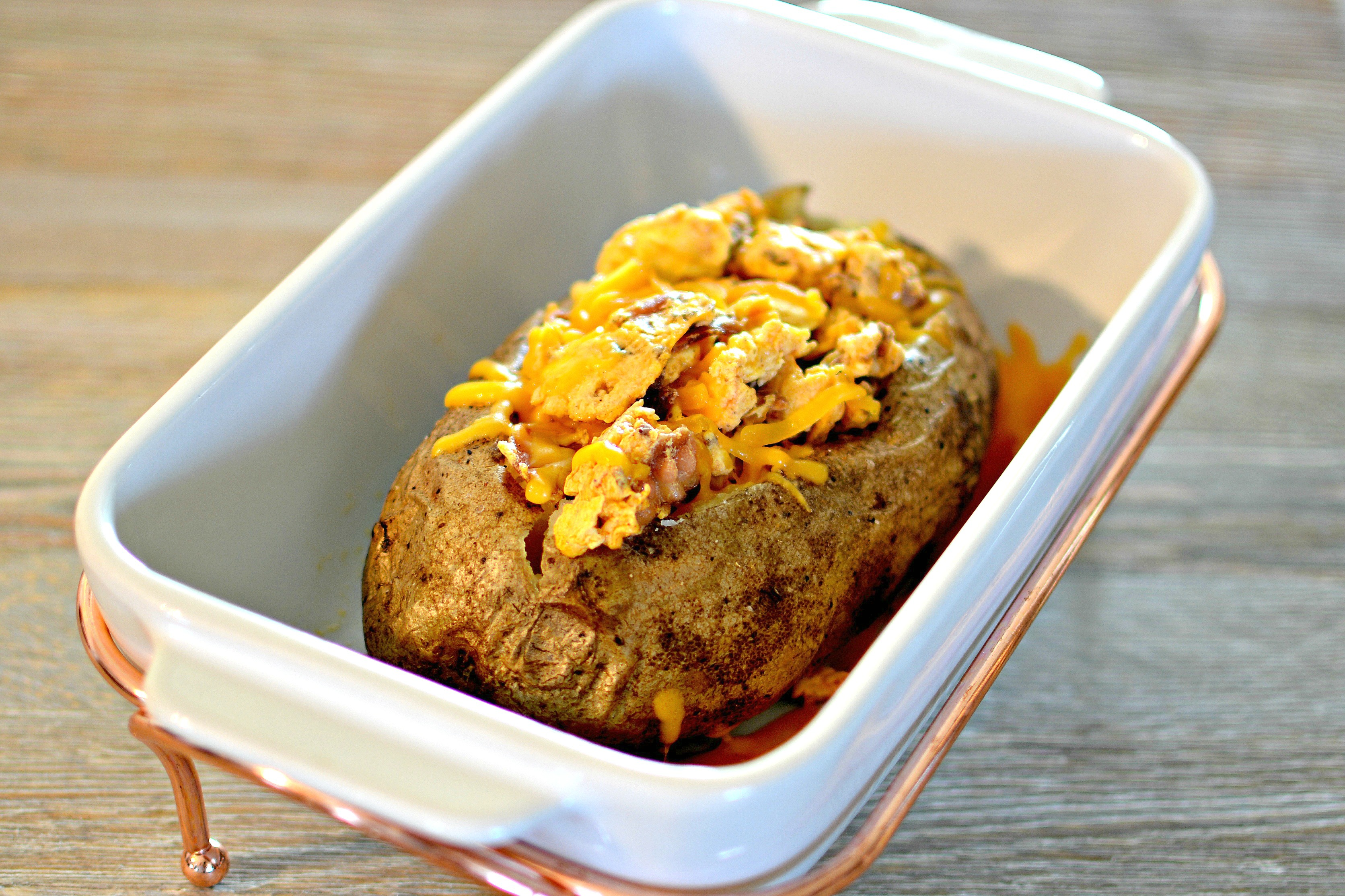 Breakfast Baked Potato