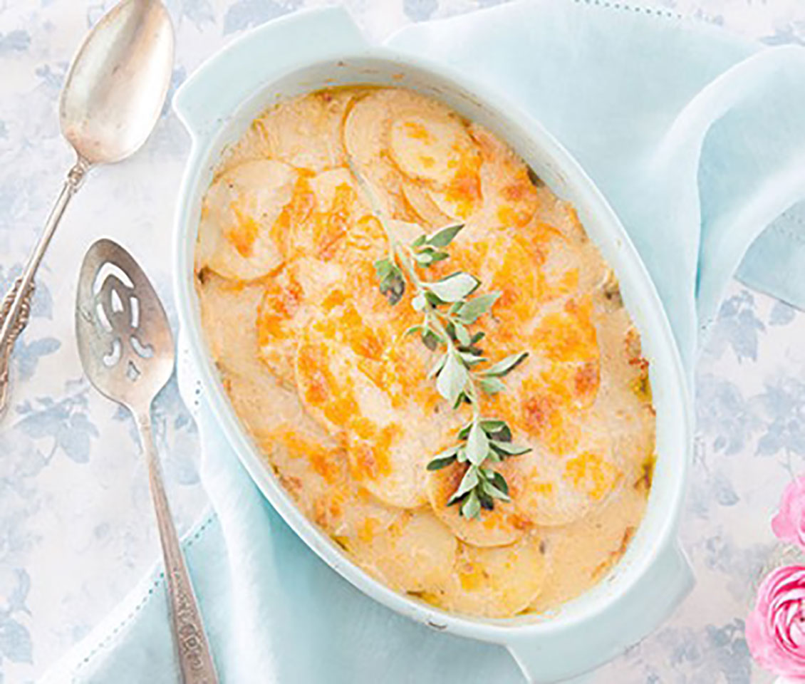 Savory Scalloped Potatoes