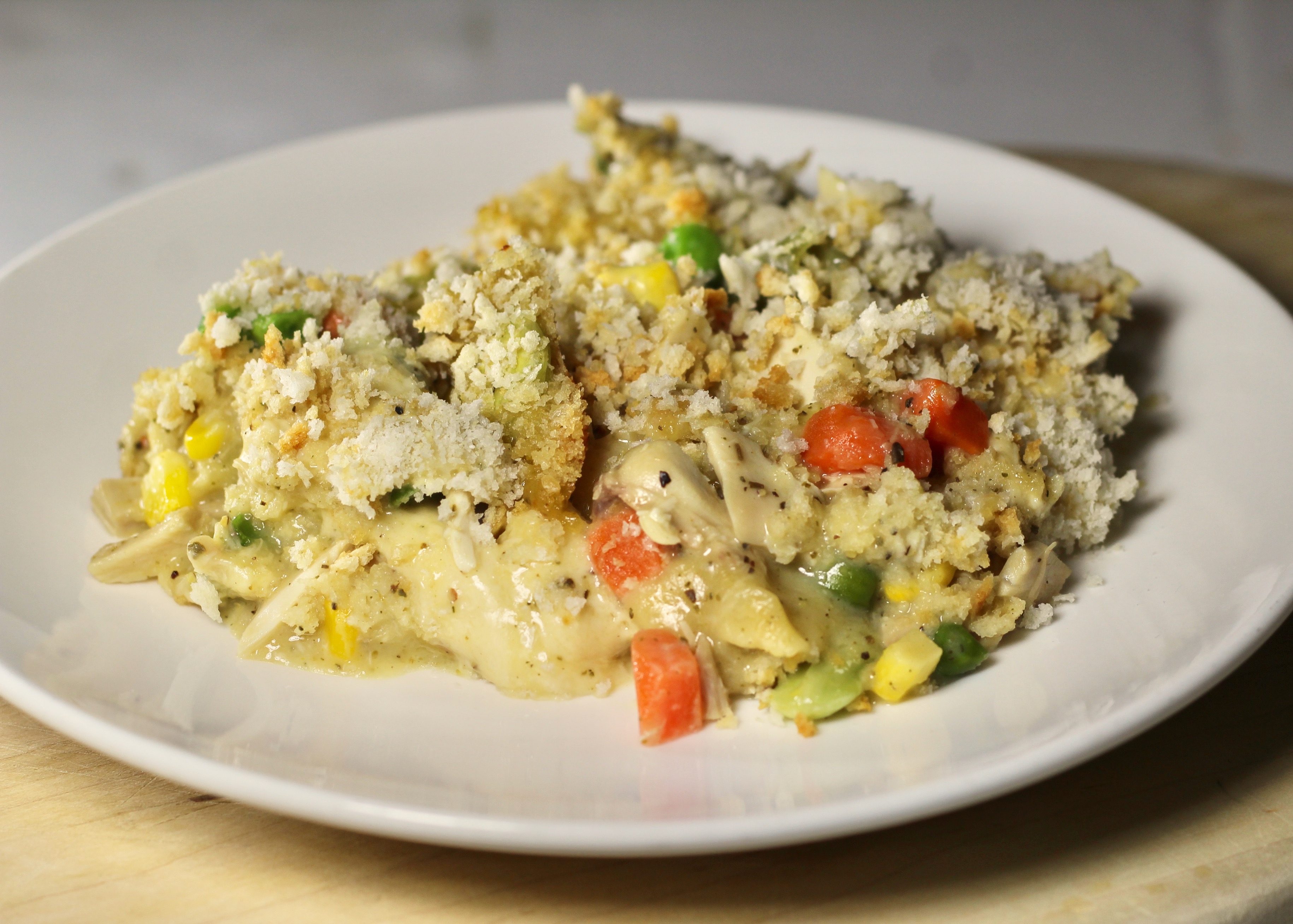 Turkey and Dumplings Casserole