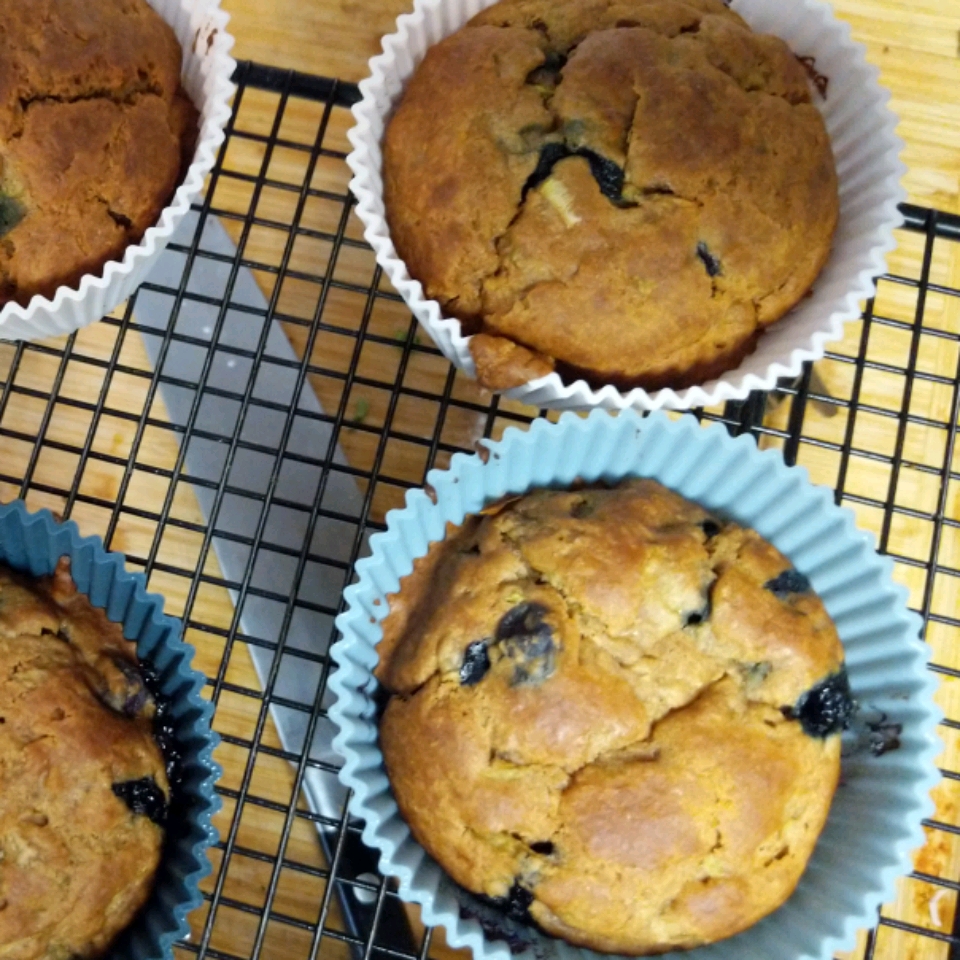 Blueberry Zucchini Muffins