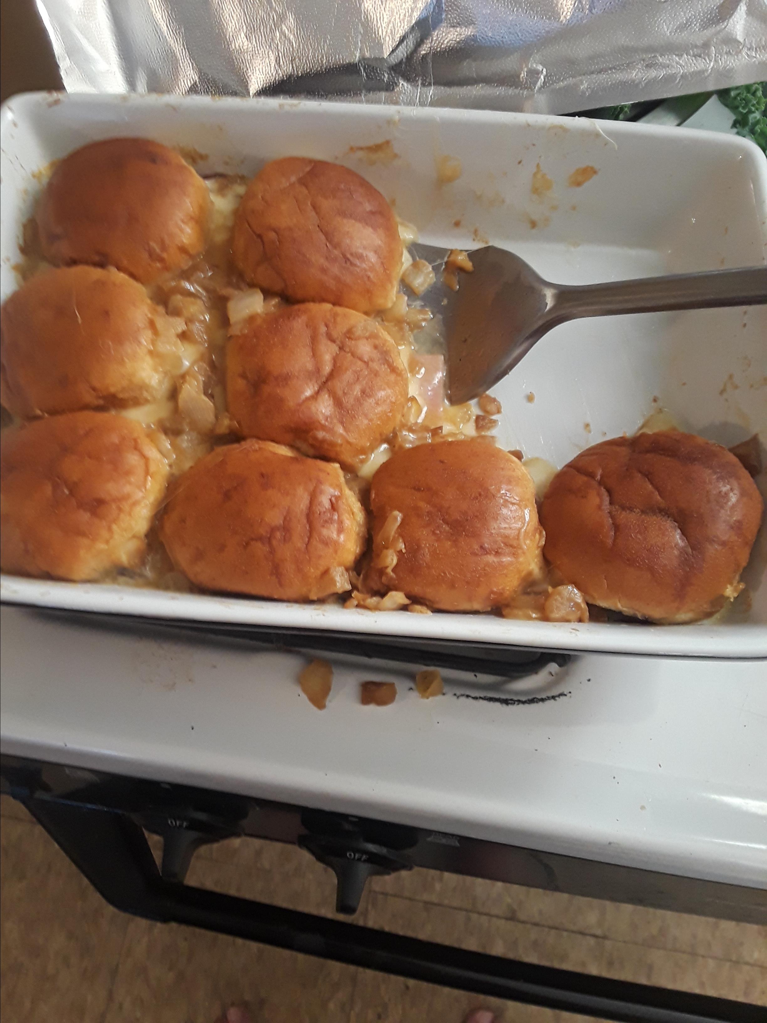 Ham and Cheese Sliders