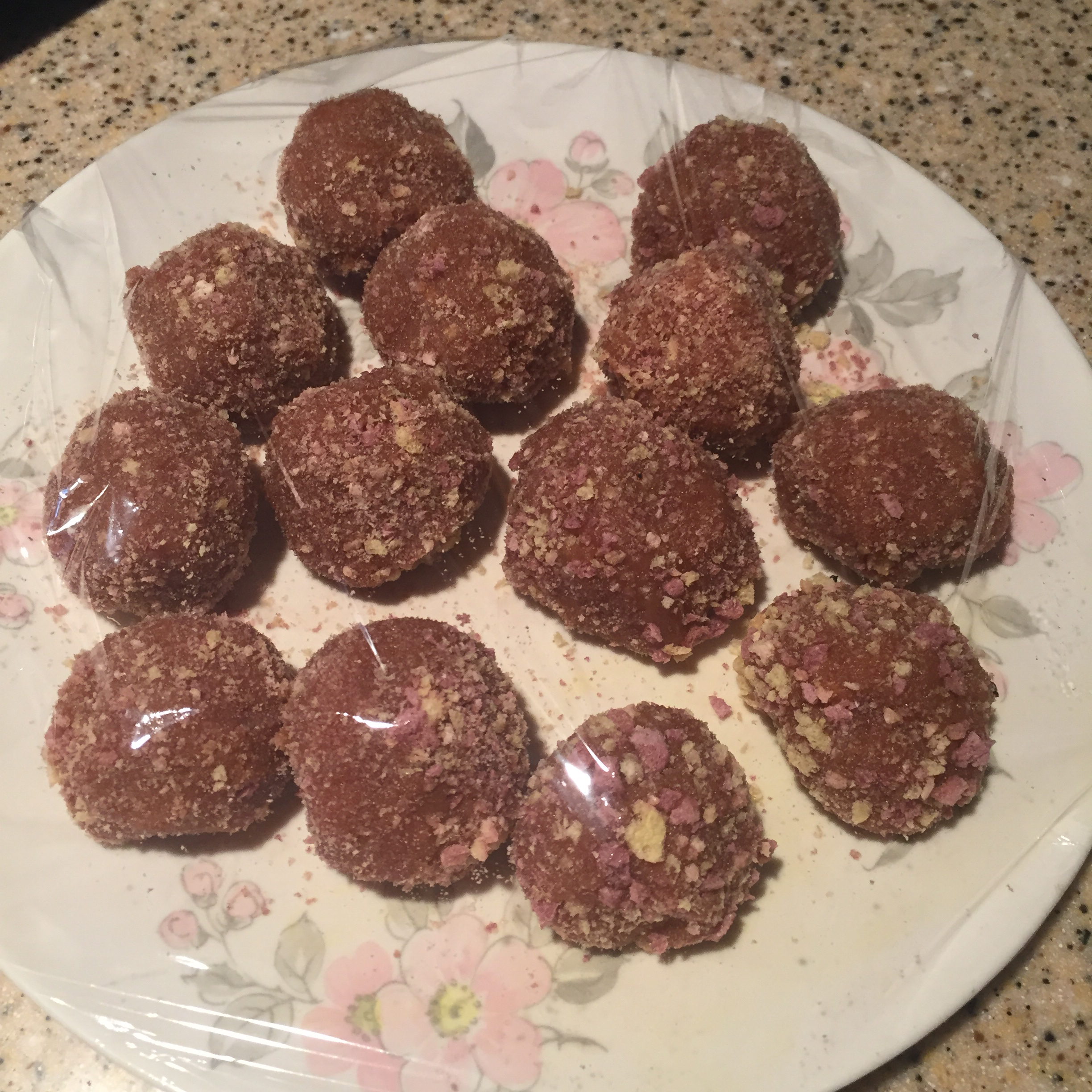 Peanut Butter and Honey Balls