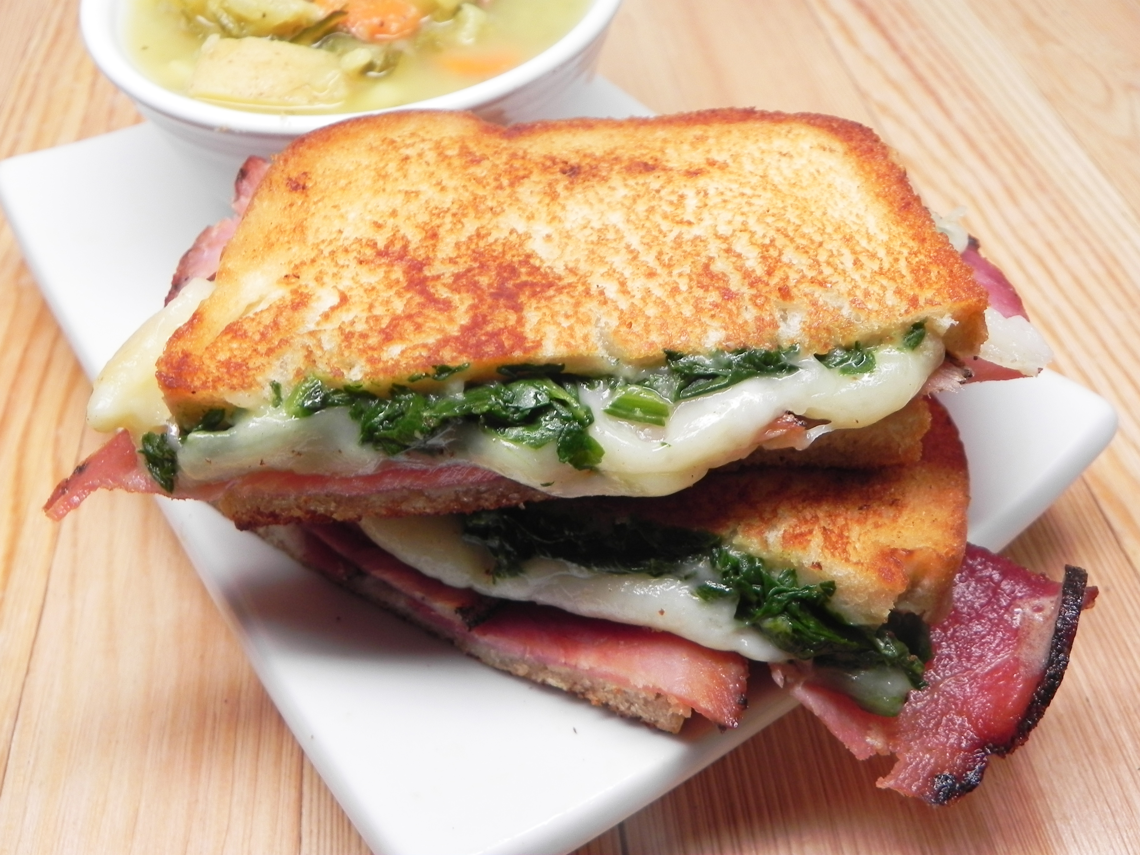 Grilled Havarti and Ham