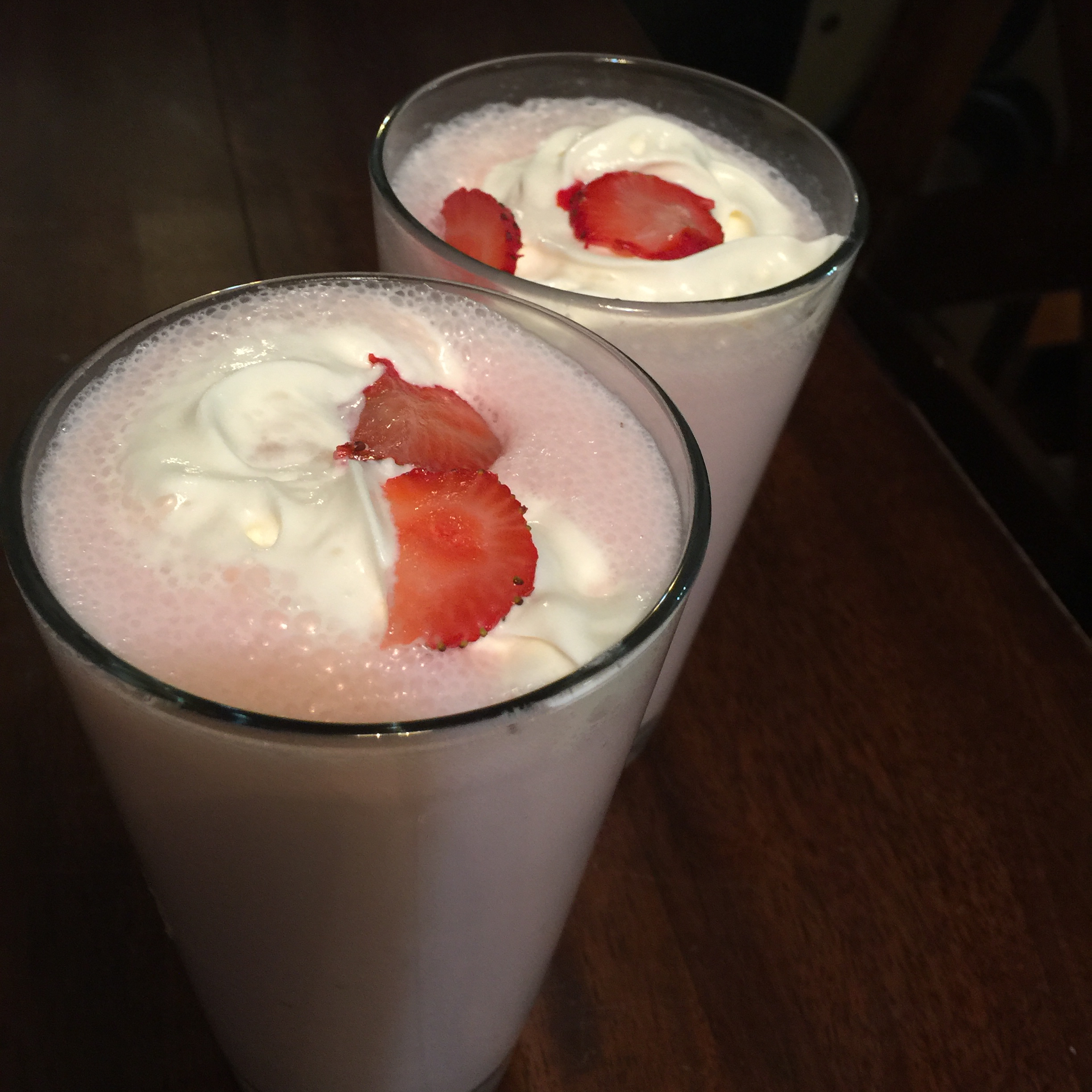 Strawberries and Cream Shake