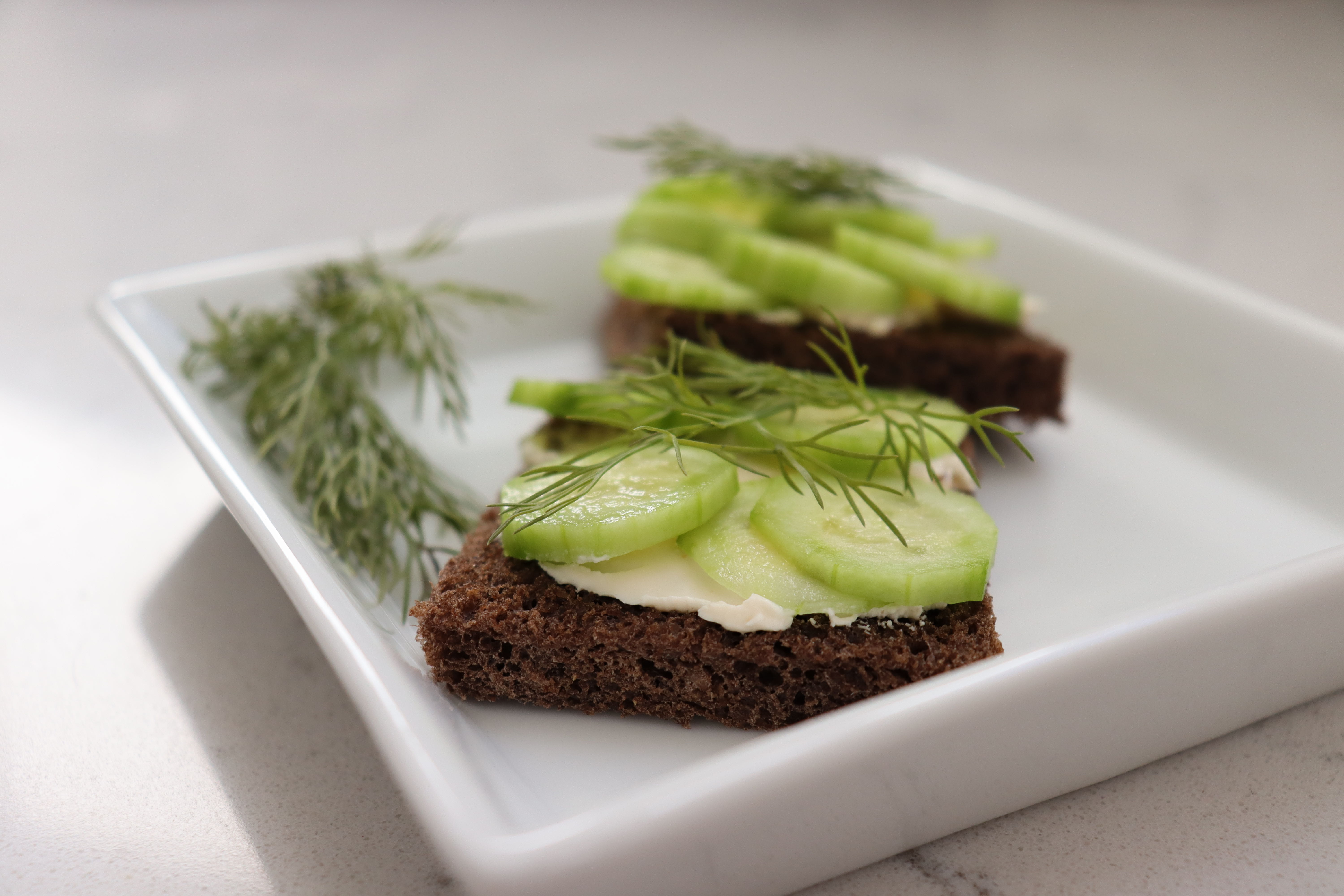 Party Cucumber Sandwiches