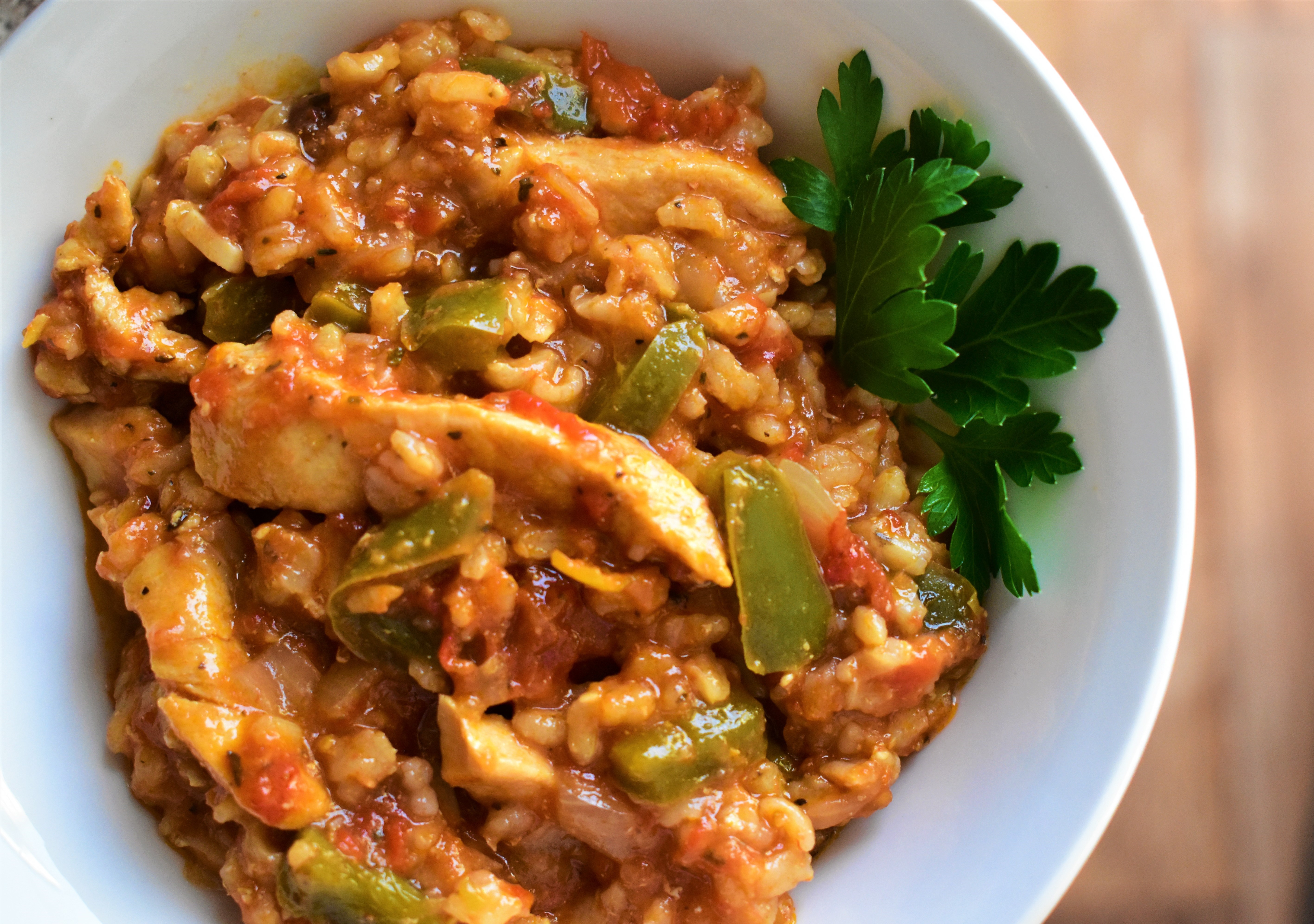 Chicken Cacciatore with Rice