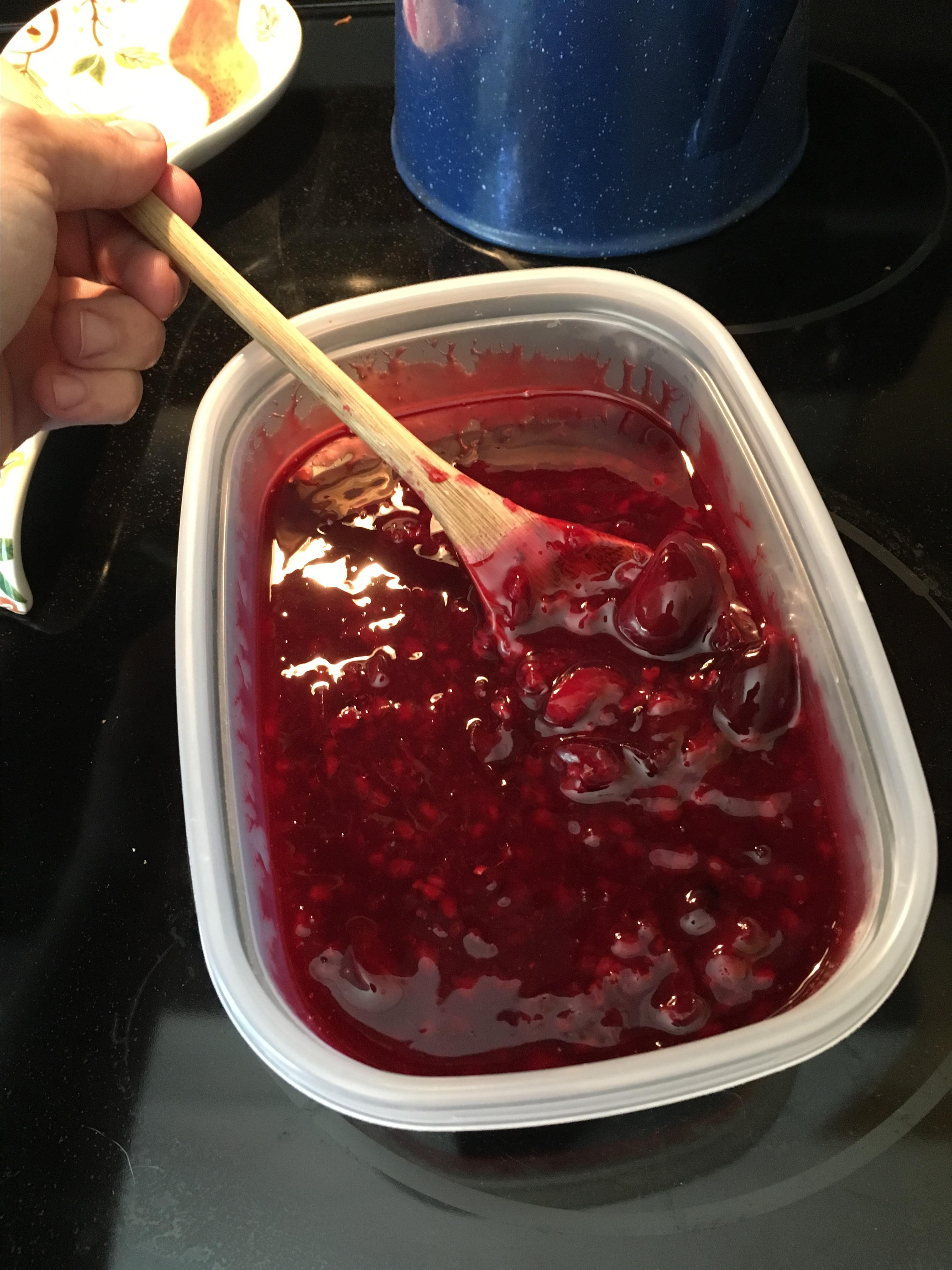 Simple Tart Cherry Compote