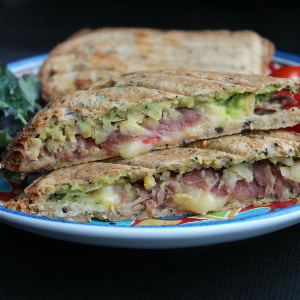 Avocado Prosciutto Ham Sandwich