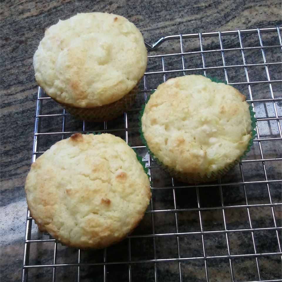 Pineapple Ricotta Muffins